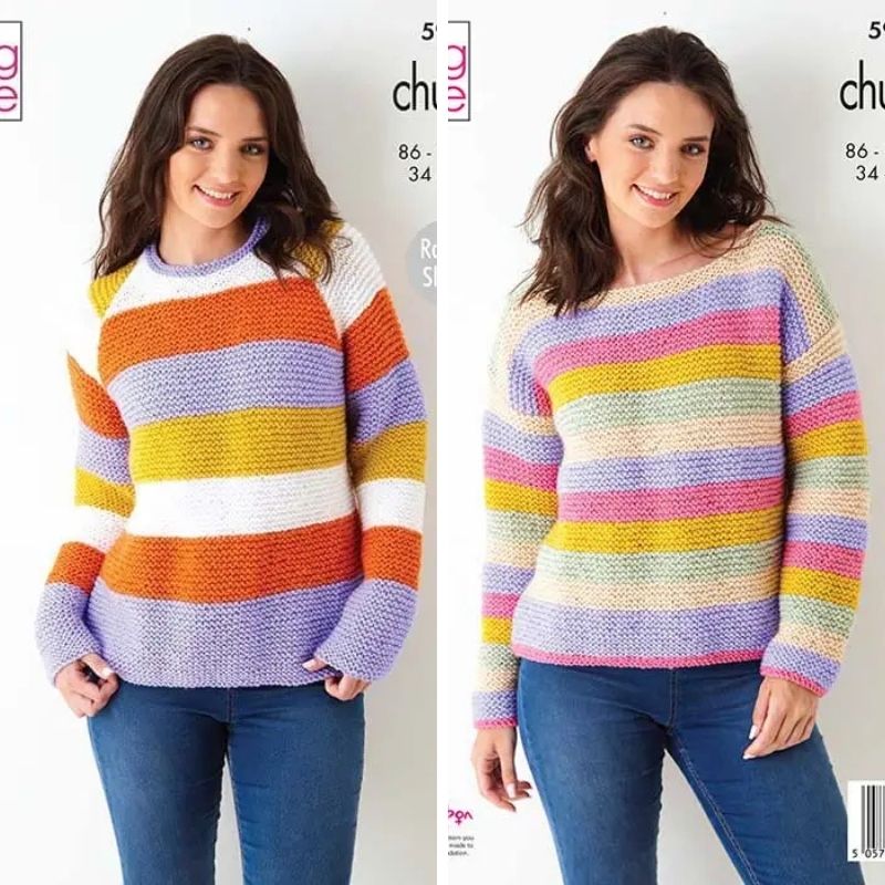 King Cole Sweaters Knitted in Big Value Chunky