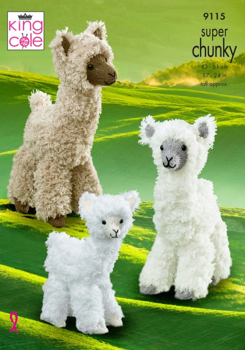 King Cole Alpacas Knitted in Tufty