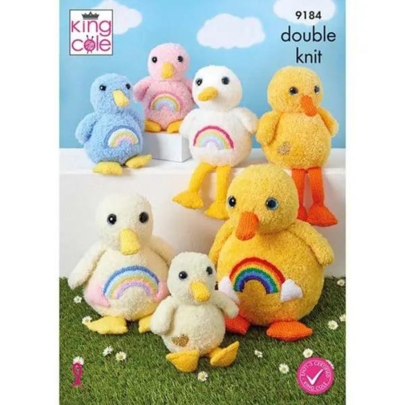 King Cole Knitted Cuddle Ducks