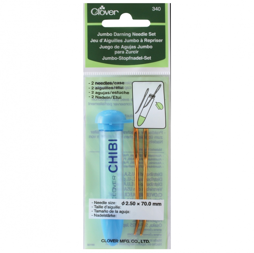 Clover Jumbo Darring Needle Set