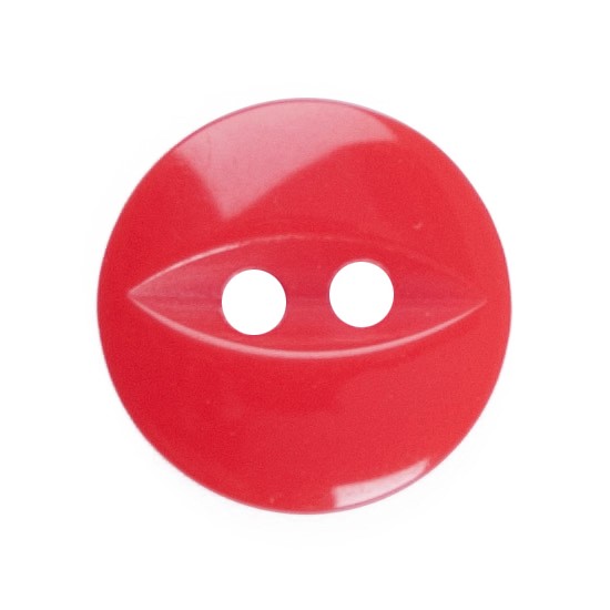 Fish Eye Polyester 11mm Red