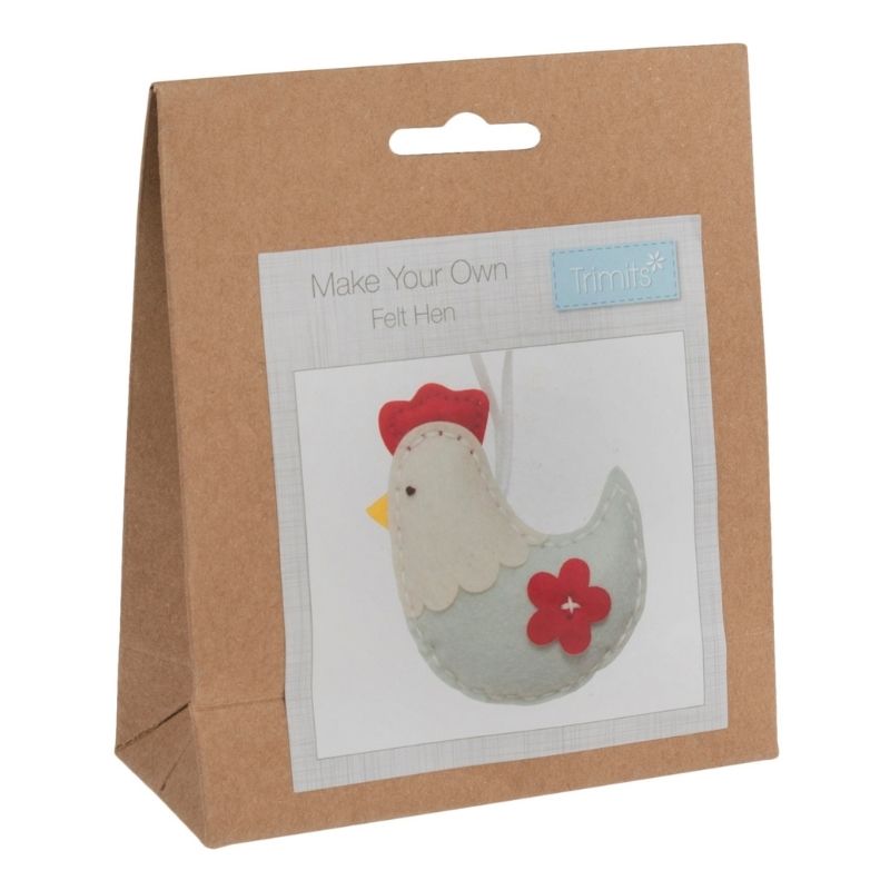 Felt Decoration Kit - Hen