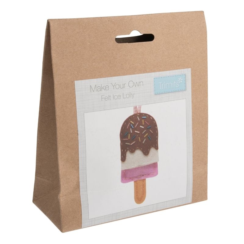 Felt Decoration Kit - Ice Lolly