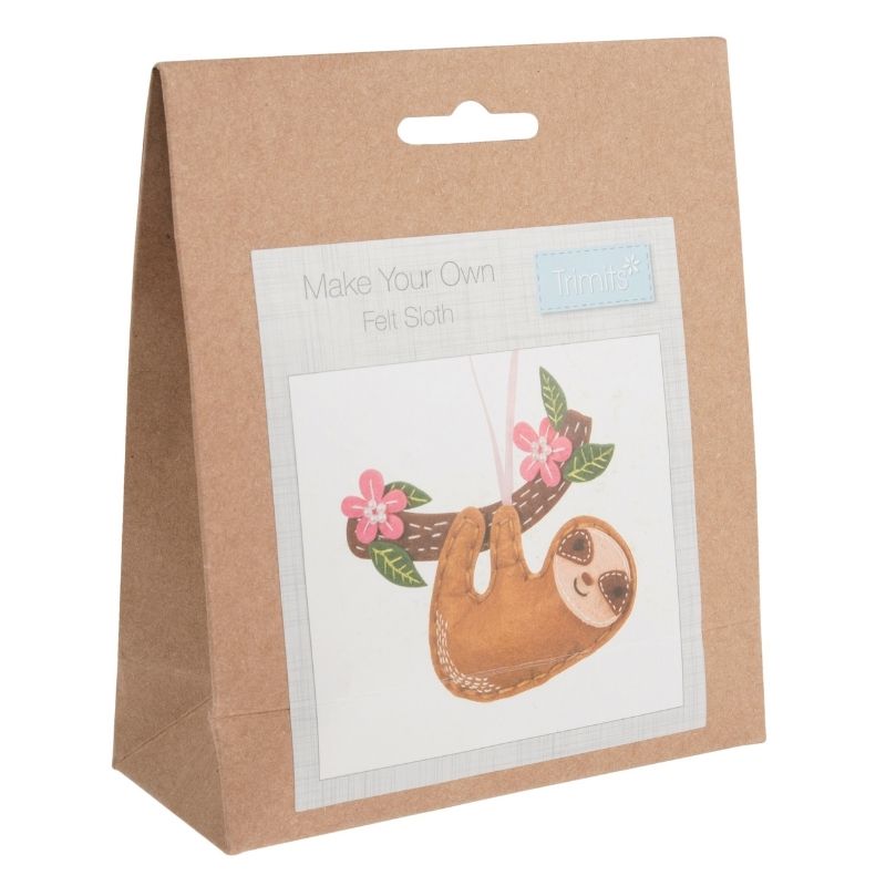 Felt Decoration Kit - Sloth