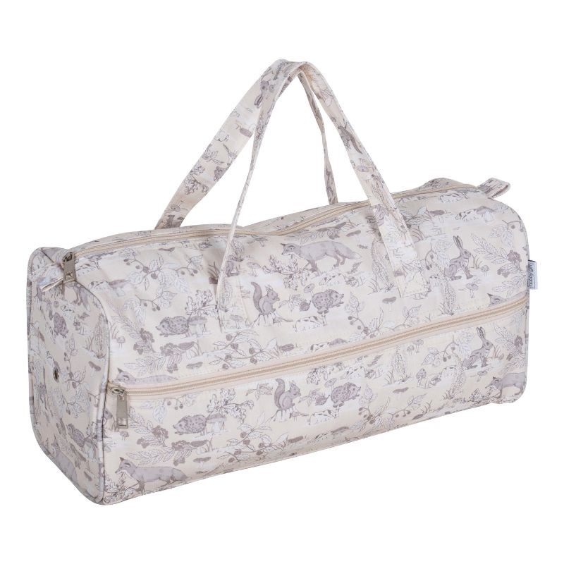 Knitting Bag Woodland Toile