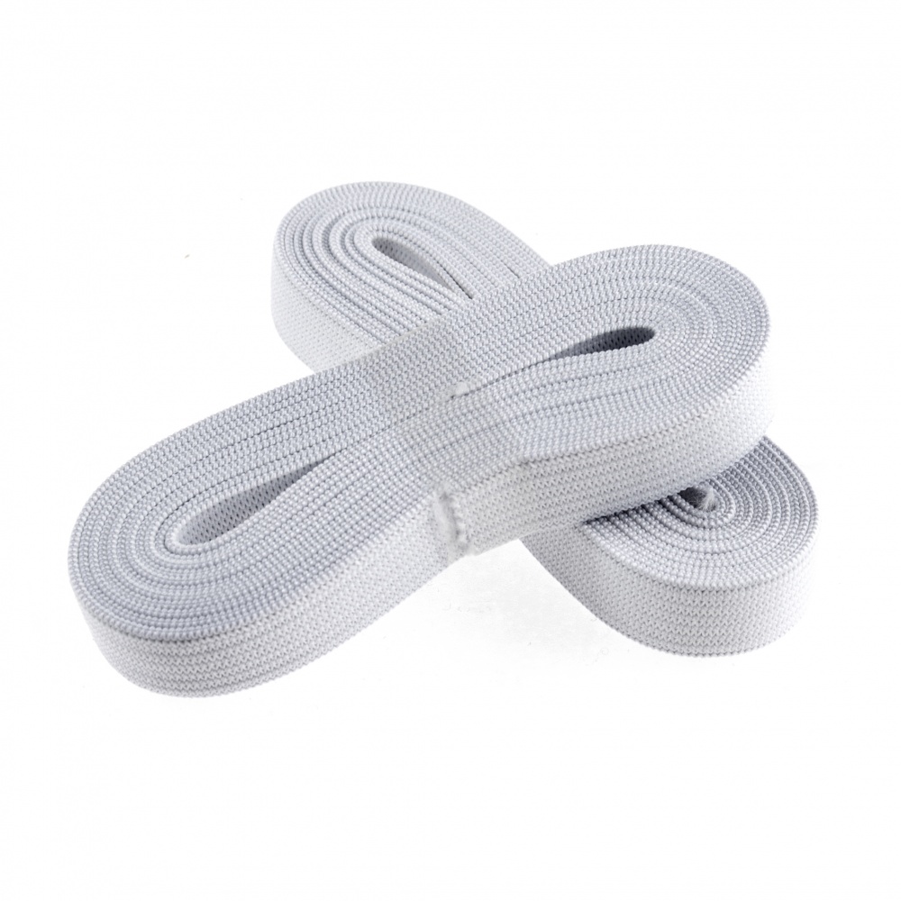 White Elastic 2m x 12mm