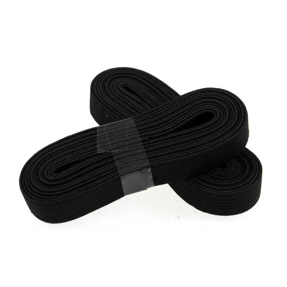 Black Elastic 2m x 12mm