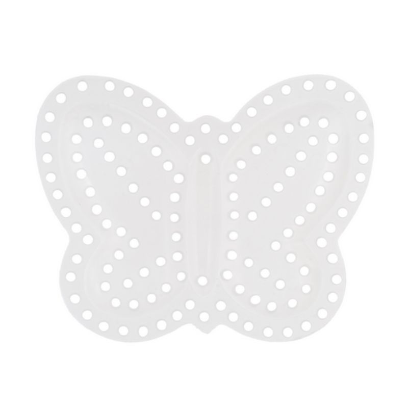 Needlecraft Fabric Plastic Canvas Butterfly