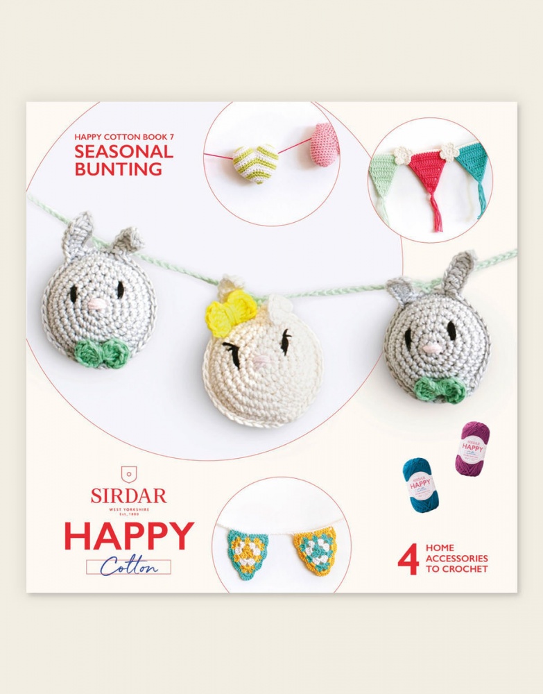 Happy Cotton Seasonal Bunting 1 - Book