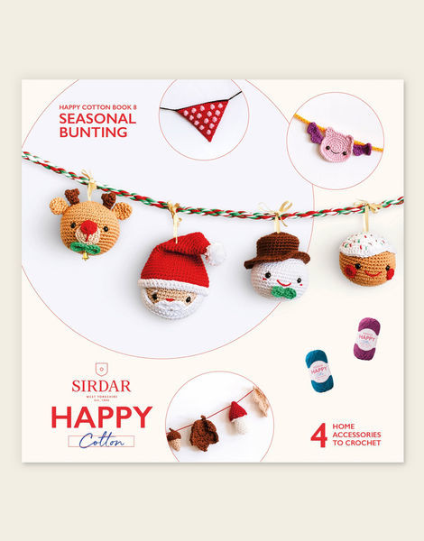 Happy Cotton Seasonal Bunting 2 - Book