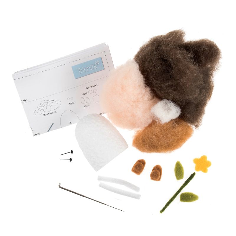 Trimits Needle Felting Kit - Hedgehog