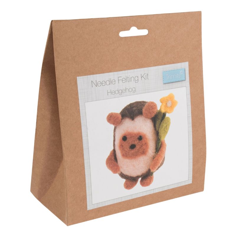 Trimits Needle Felting Kit - Hedgehog