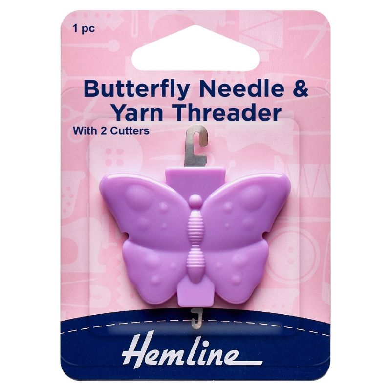 Hemline Needle Threader Butterfly