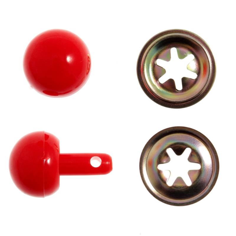 Toy Noses - Ball - 15mm Red Pack of 5