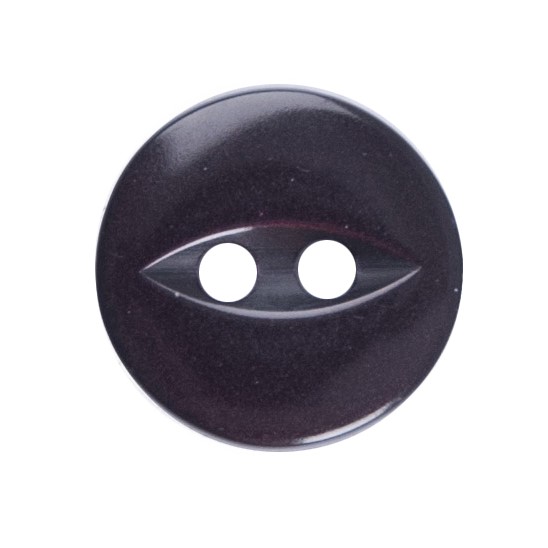 Fish Eye Polyester 11mm Burgundy