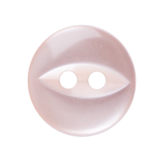 Fish Eye Polyester 11mm Peach