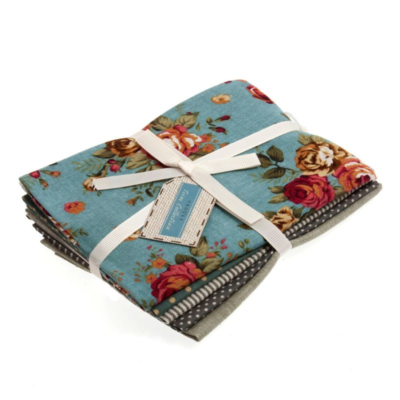 Trimits Fat Quarter Pack Cotton Blend Fresh Bundle of 5