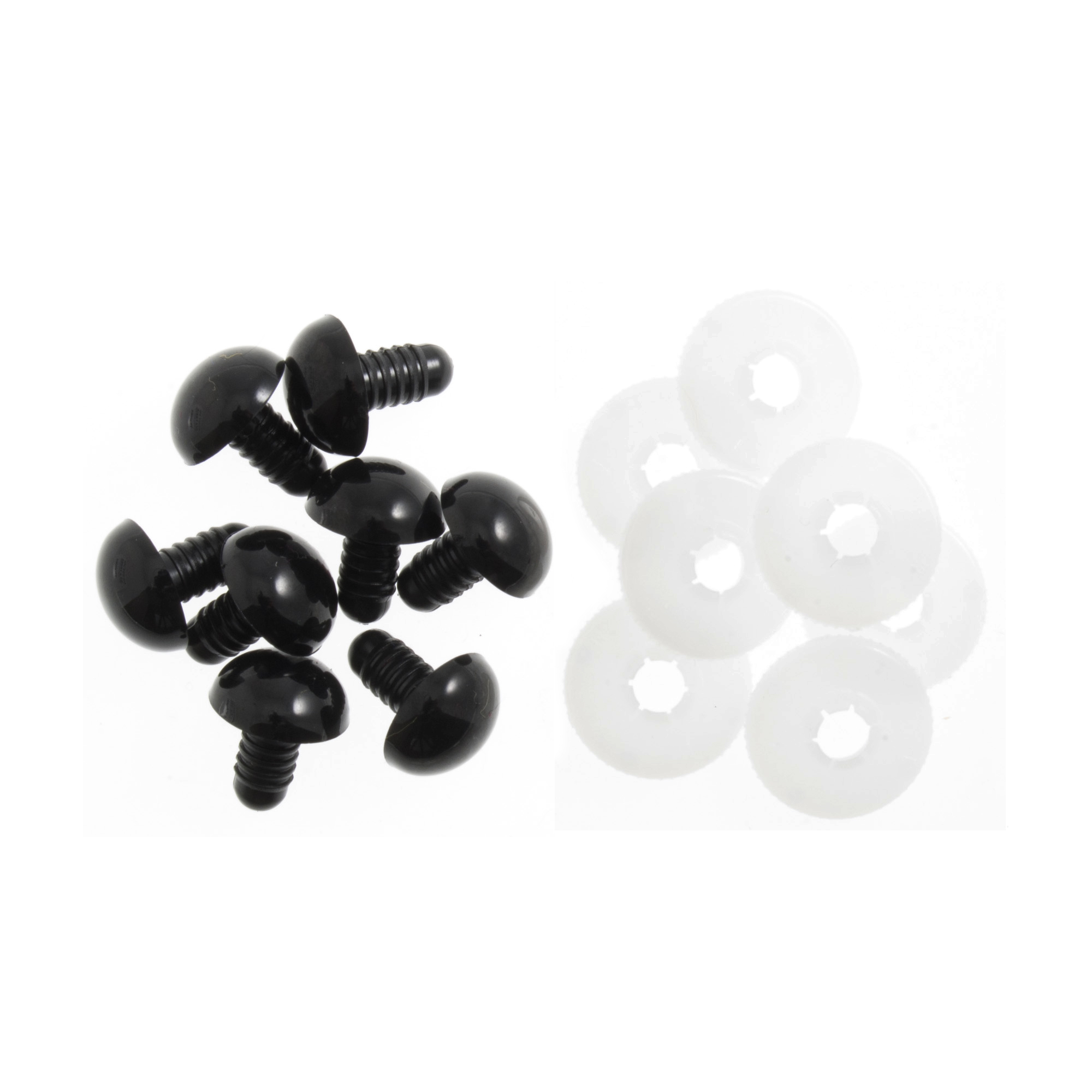 Safety Eyes 12mm Black Single