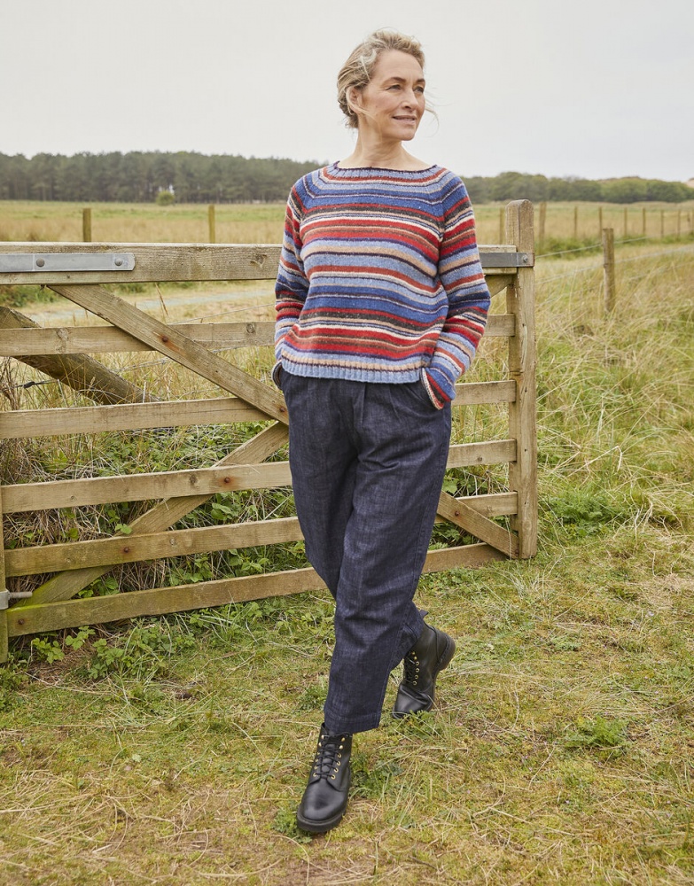 Circular Walk Sweater in Sirdar Haworth Tweed DK