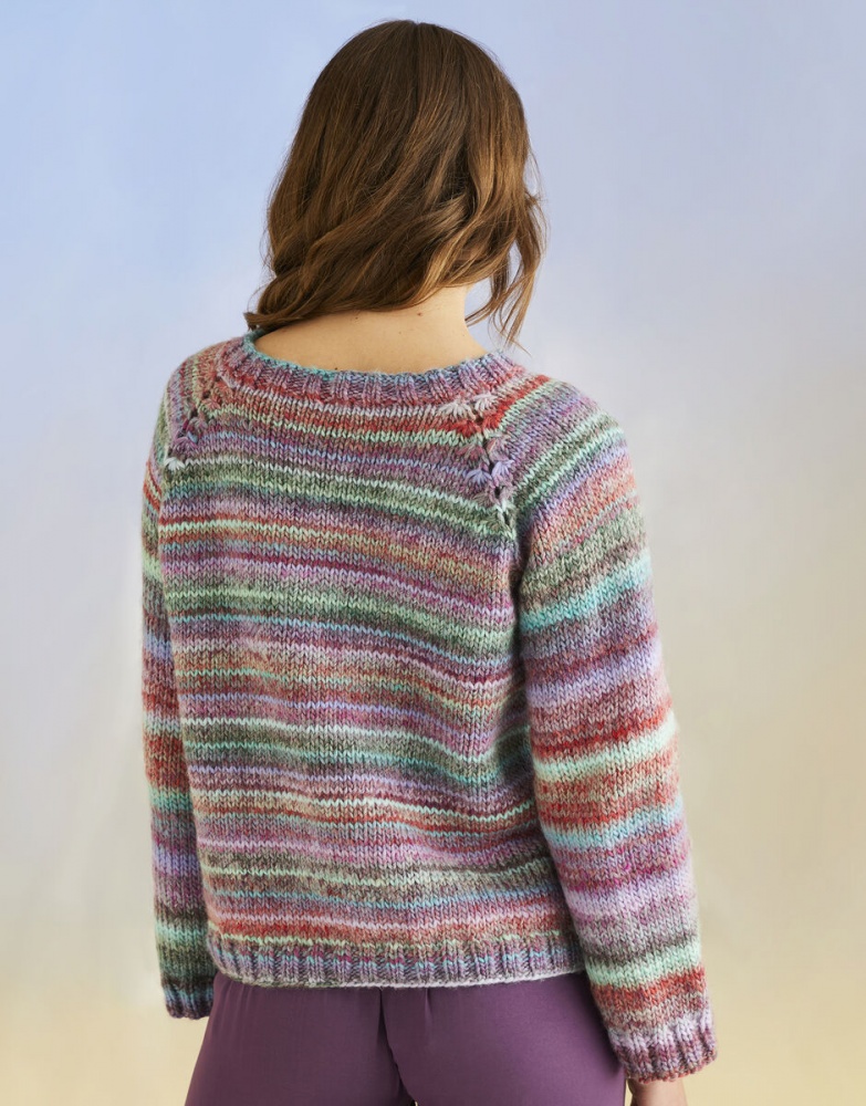 Whrilpool Sweater in Sirdar Jewelspun With Wool Chunky