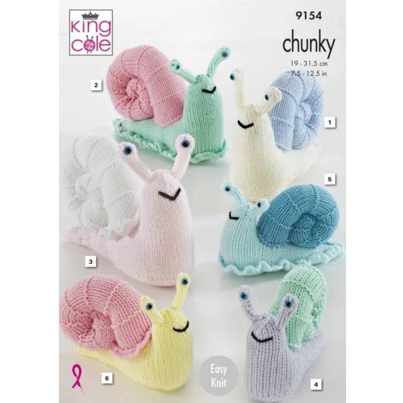 King Cole Snails knitted in Comfort Chunky